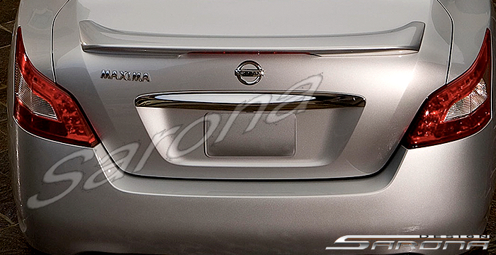 Custom Nissan Maxima Trunk Wing  Sedan (2009 - 2015) - $229.00 (Manufacturer Sarona, Part #NS-040-TW)